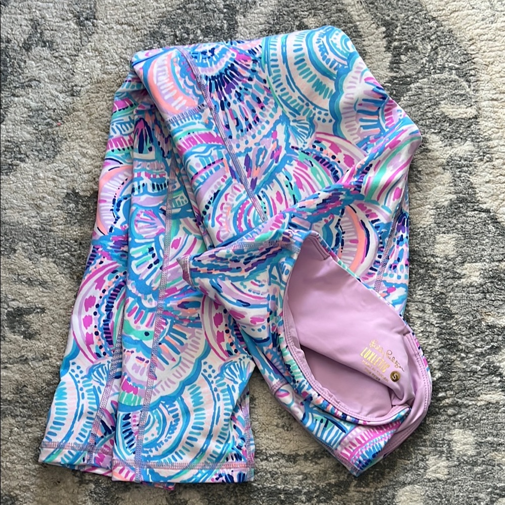 Lilly Pulitzer size S leggings nwot high rise 7/8